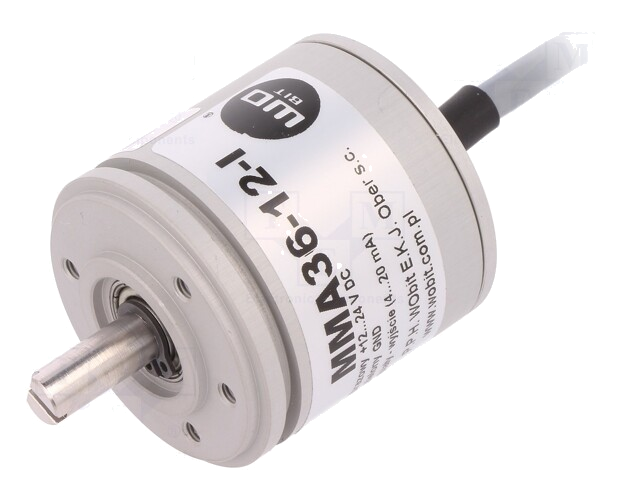 Encoder: absoluut; Uvoed: 12÷26VDC; 4096pulsen/omwenteling; IP54 Encoder: absoluut; Uvoed: 12÷26VDC; 4096pulsen/omwenteling; IP54